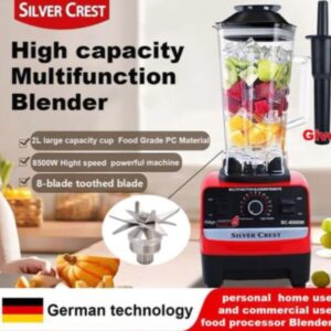 SILVER CREST 2L Industrial 8500W Food Crusher Blender With 2 Jar