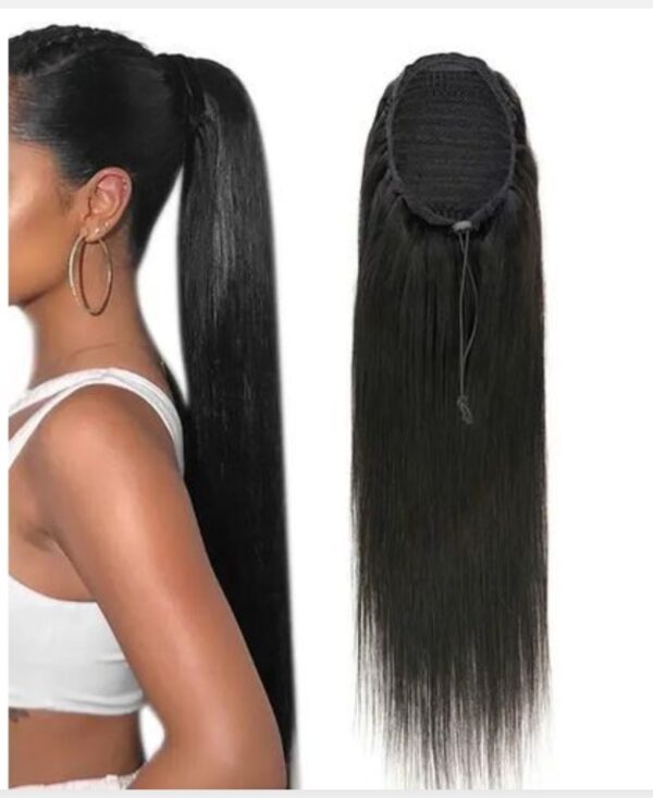 Long Straight Ponytail Extension