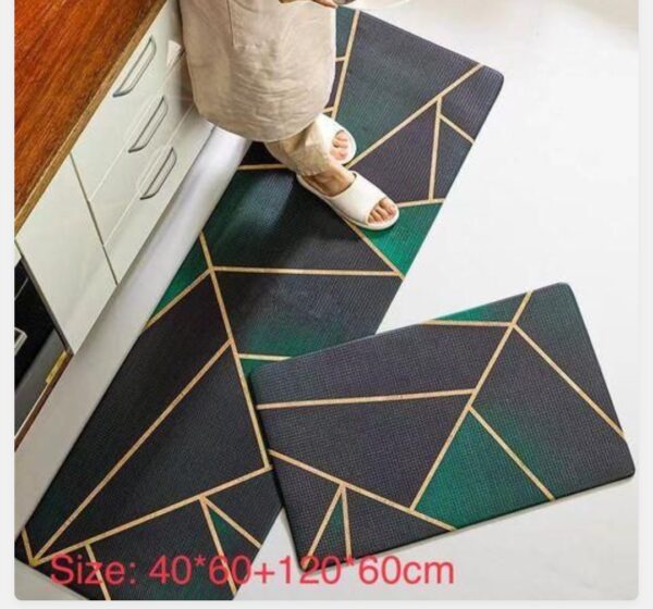 2 Pcs Of Anti-slip Kitchen Floor Mat /Rug -40*60+40*120cm