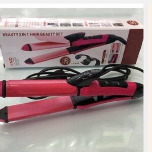 2 in 1 hair straightener