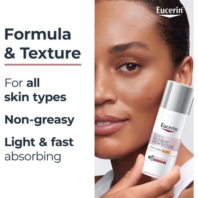 Eucerin Even Pigment Perfector Face Day Care, SPF 30 for Dark Marks - 50ml - Image 2