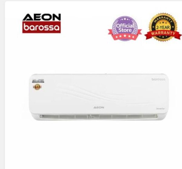 Aeon 1.5HP Split Inverter Air Conditioner (ASA12IJJ) with Free Installation Kit + 1 Year Warranty - White