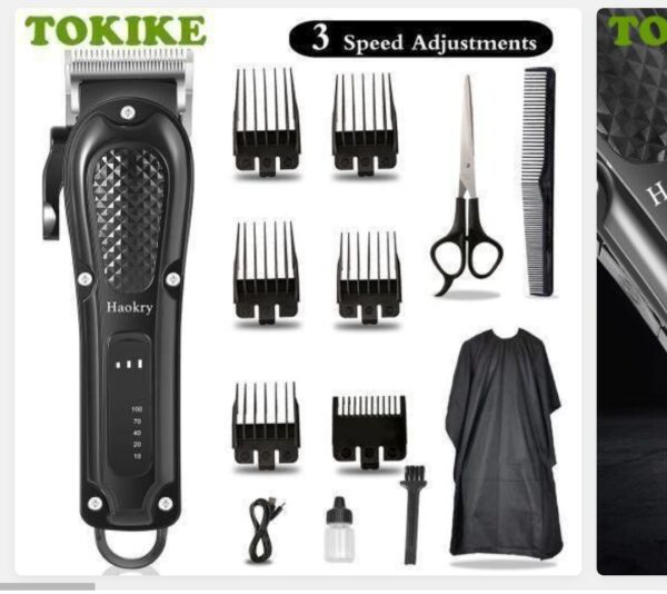 Professional Hair Clippers Wireless Hair Trimmer High-Power