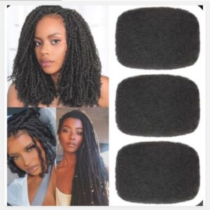 1 PCS Brazilian Afro Kinky Curls, for micro twist and locks extension.