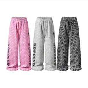 Street Style Graphic Wide-Leg Sweatpants