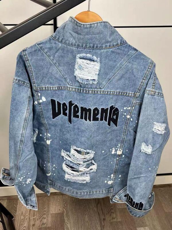 Men’s Vintage Distressed Denim Jacket