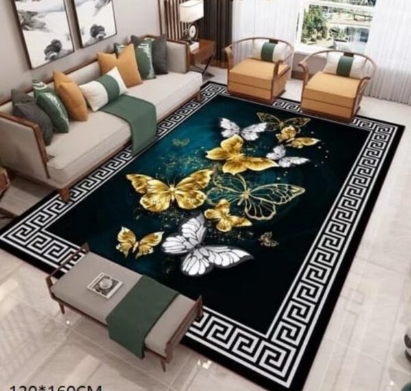 Modern 3D Pattern Large Center Rug-120*160cm(4ft X 6ft)-BU