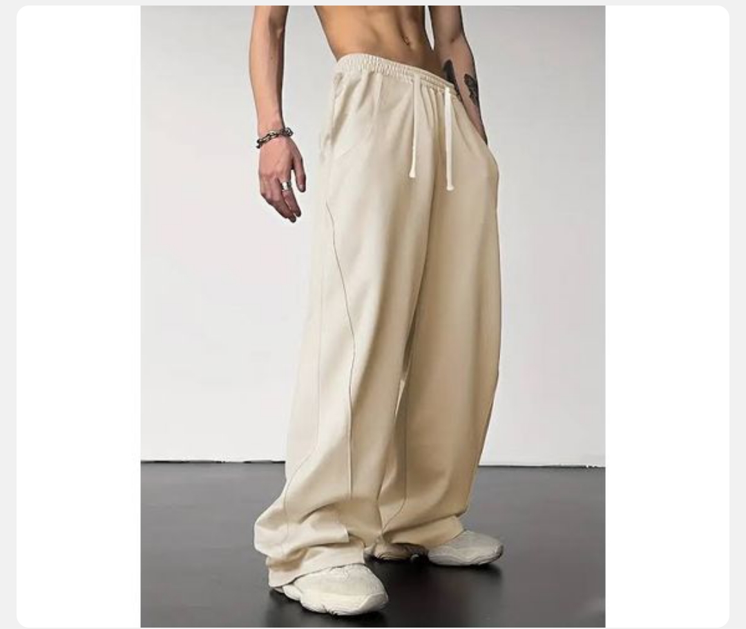 Asake Padded Baggy Joggers
