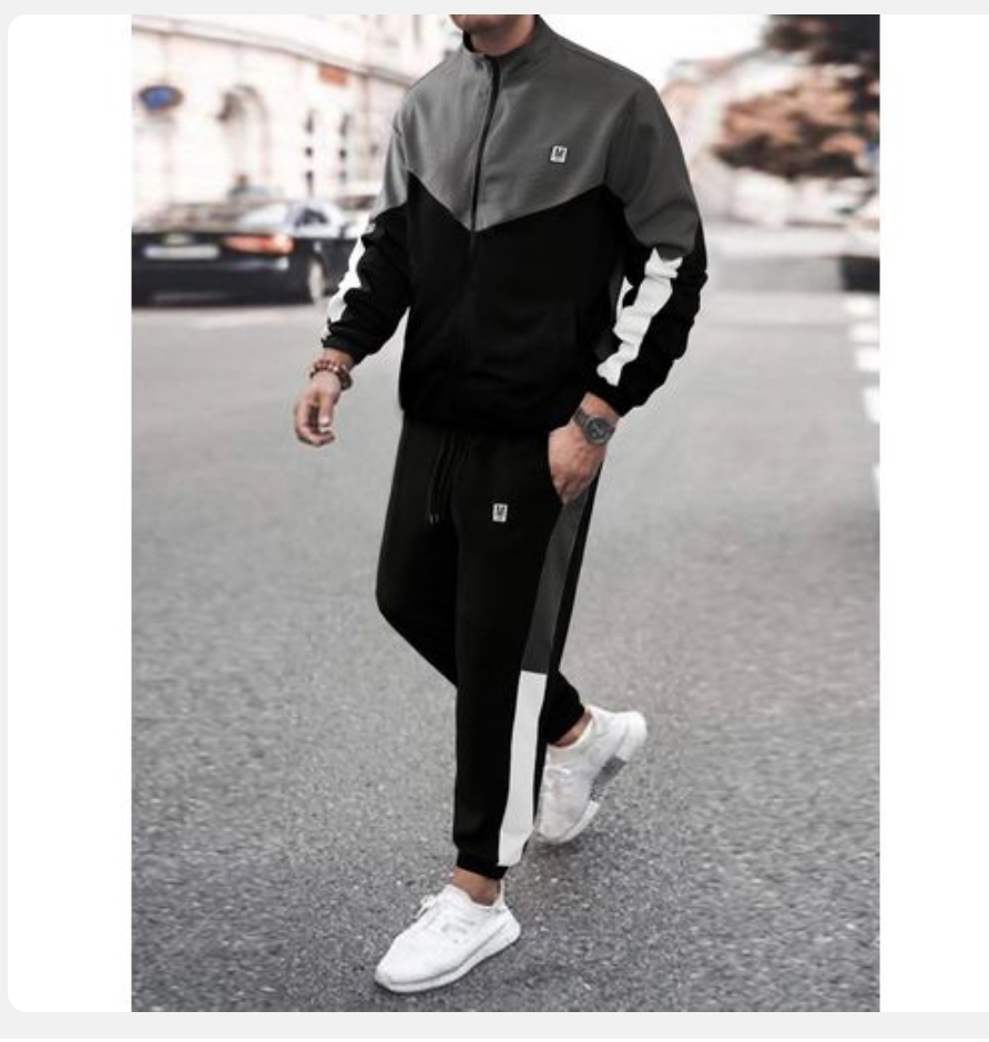 AFRO STREET Hoodie Men's Long Sleeve Bold African Print Unisex Baggy Fit Campus