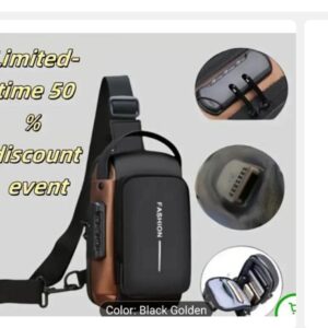 Unisex Professional Backpack with Combination Lock
